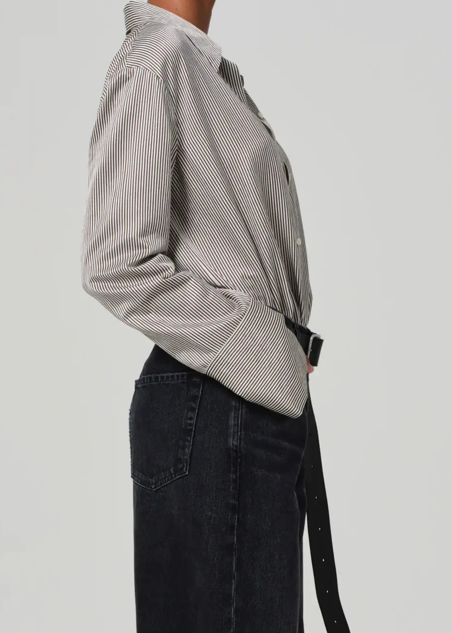 Sale CITIZENS OF HUMANITY CAMILIA SHIRT VenetianStripe