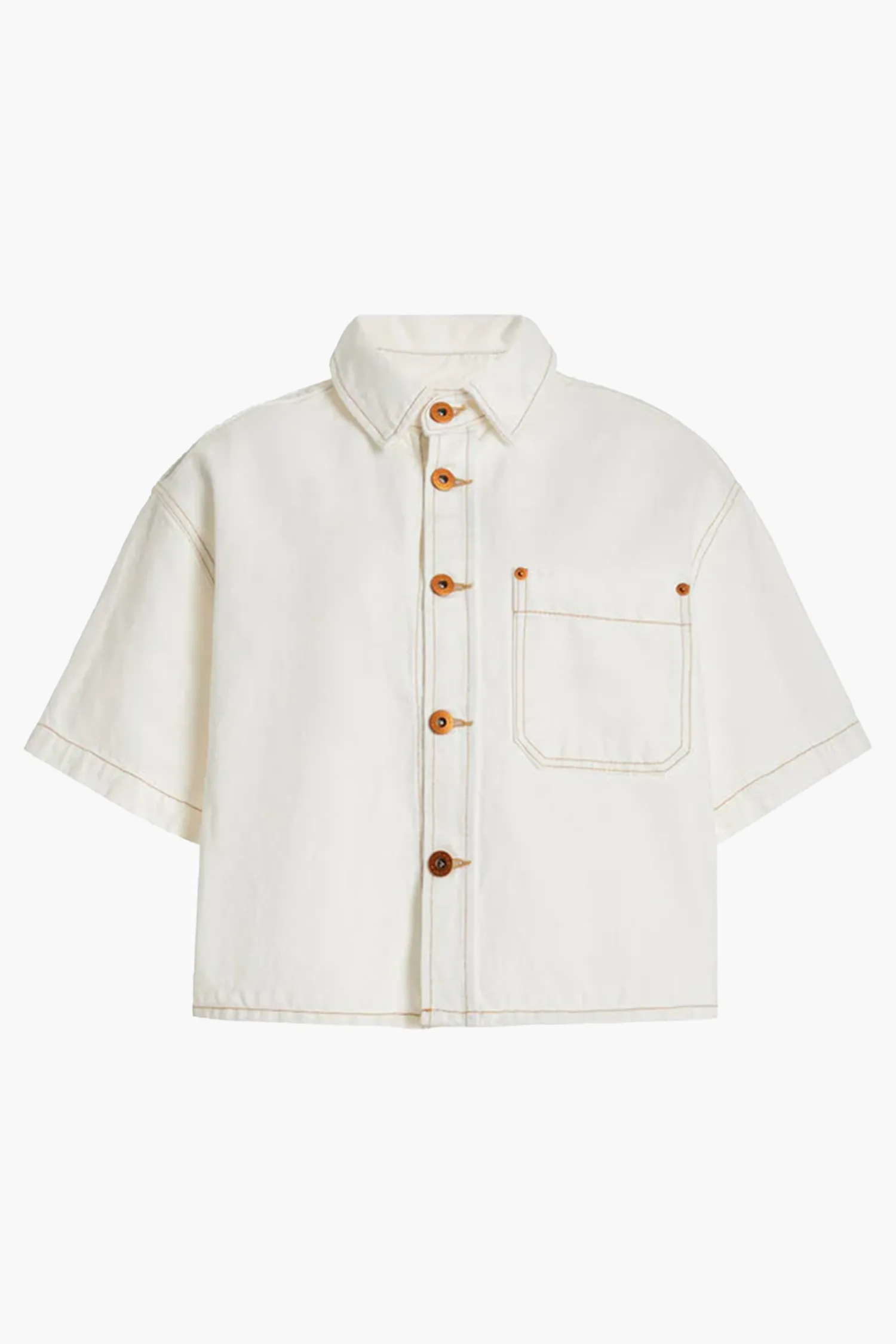 Outlet SLVRLAKE CARA SHIRT NaturalWhite