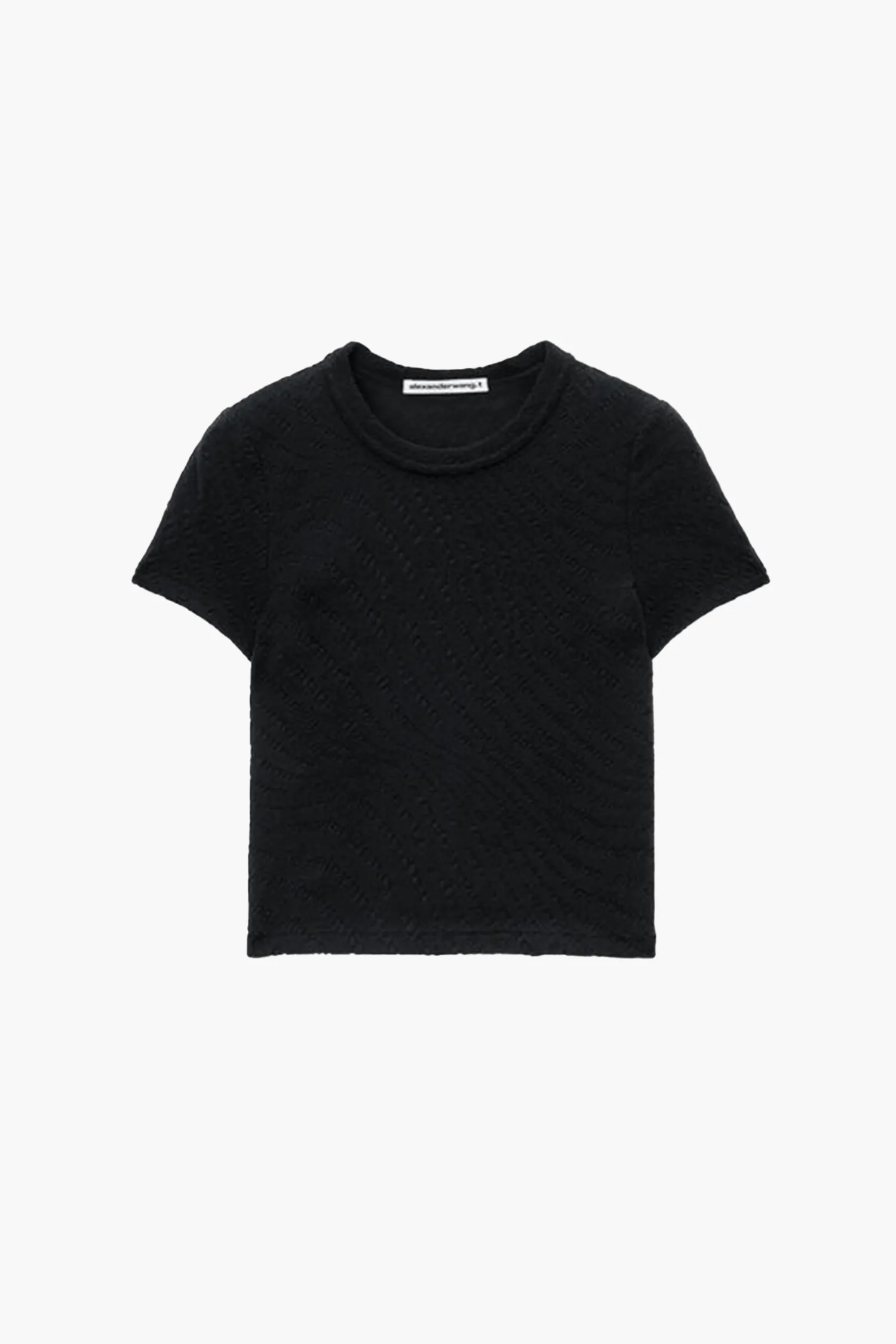 Store ALEXANDERWANG.T CREW NECK SHORT SLEEVE BABY TEE