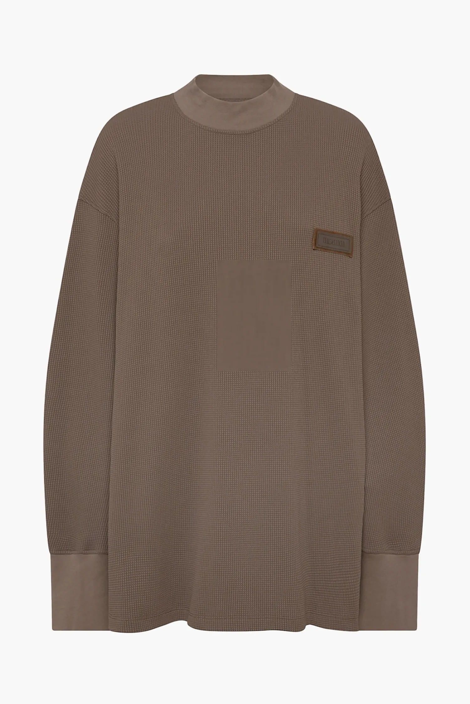 Fashion THE ATTICO DARK BROWN T-SHIRT DarkBrown