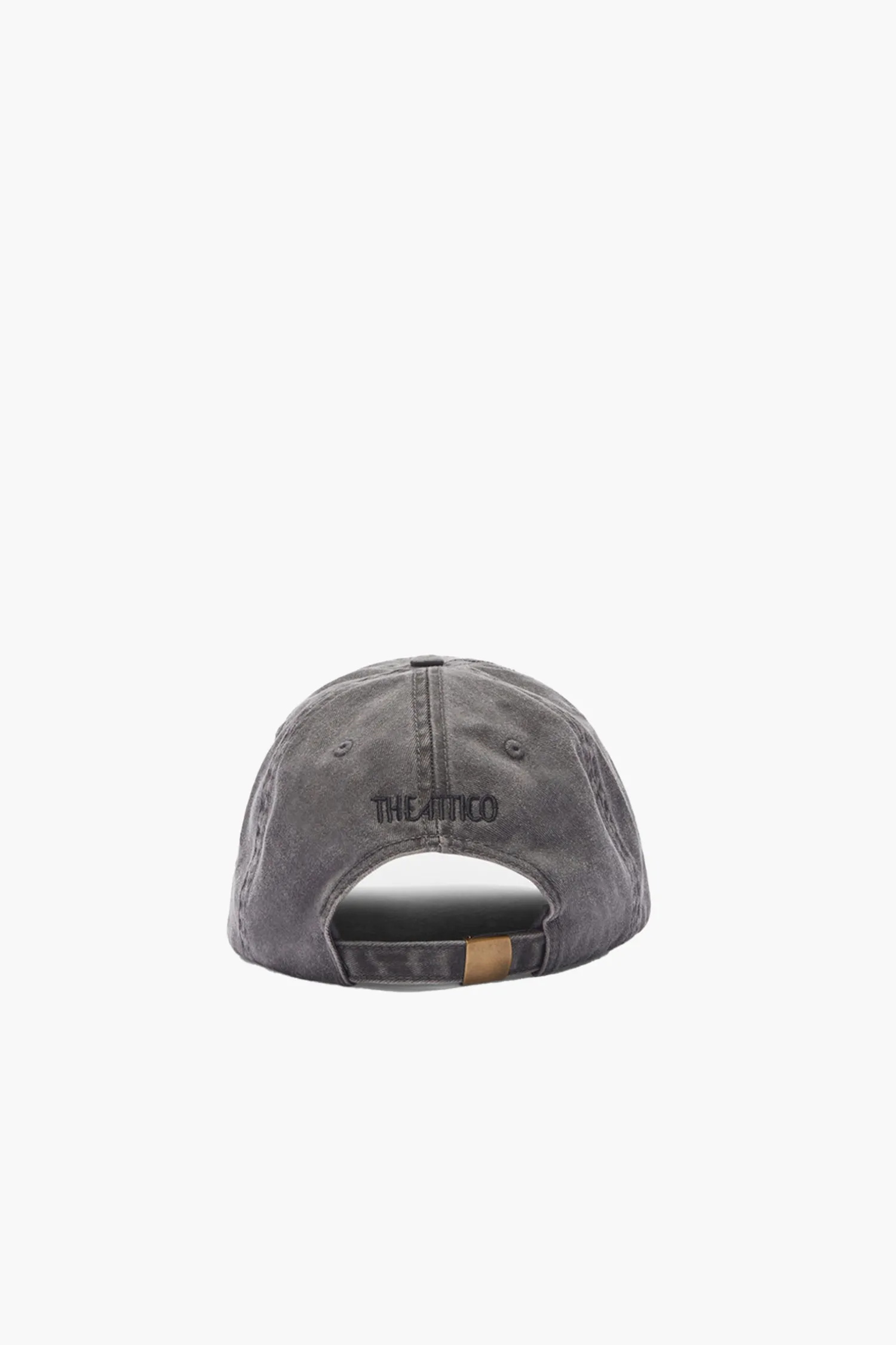 Fashion THE ATTICO FADED BLACK BASEBALL HAT BlackFade