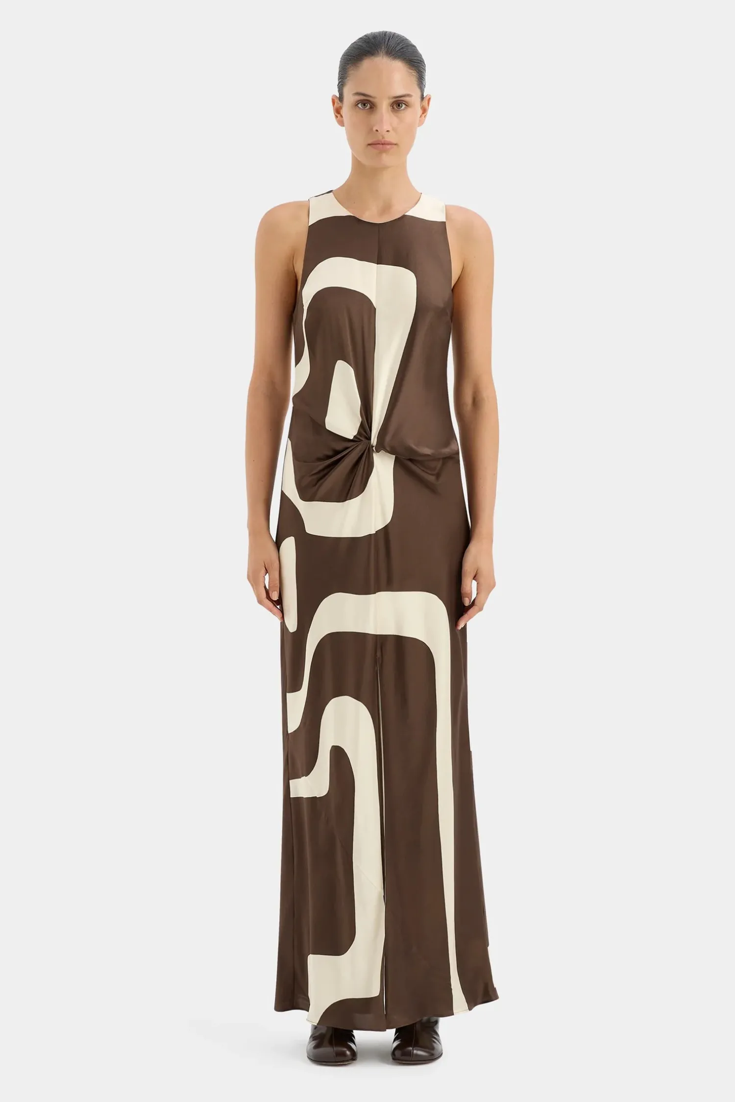 Outlet SIR FREDDIE TWIST MIDI DRESS PosterPrint