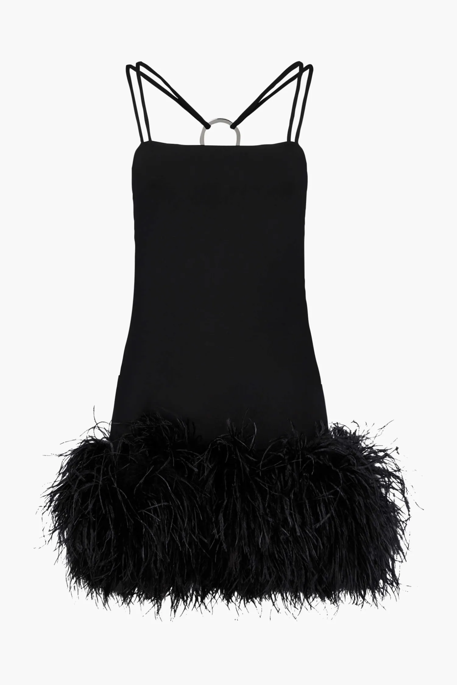 Fashion THE ATTICO FUJIKO MINI DRESS Black