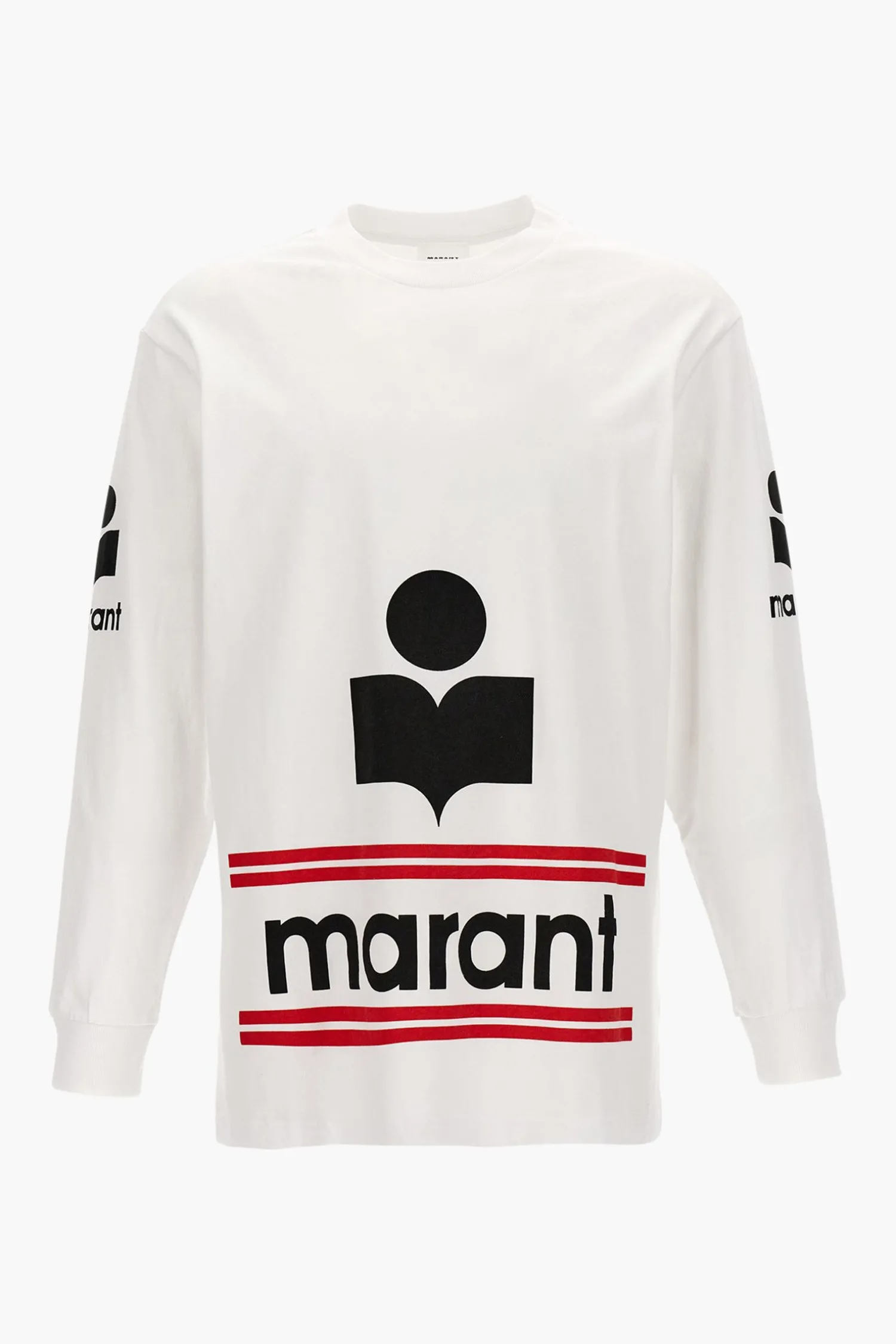 Outlet ISABEL MARANT ÉTOILE GIANNI TEE SHIRT White