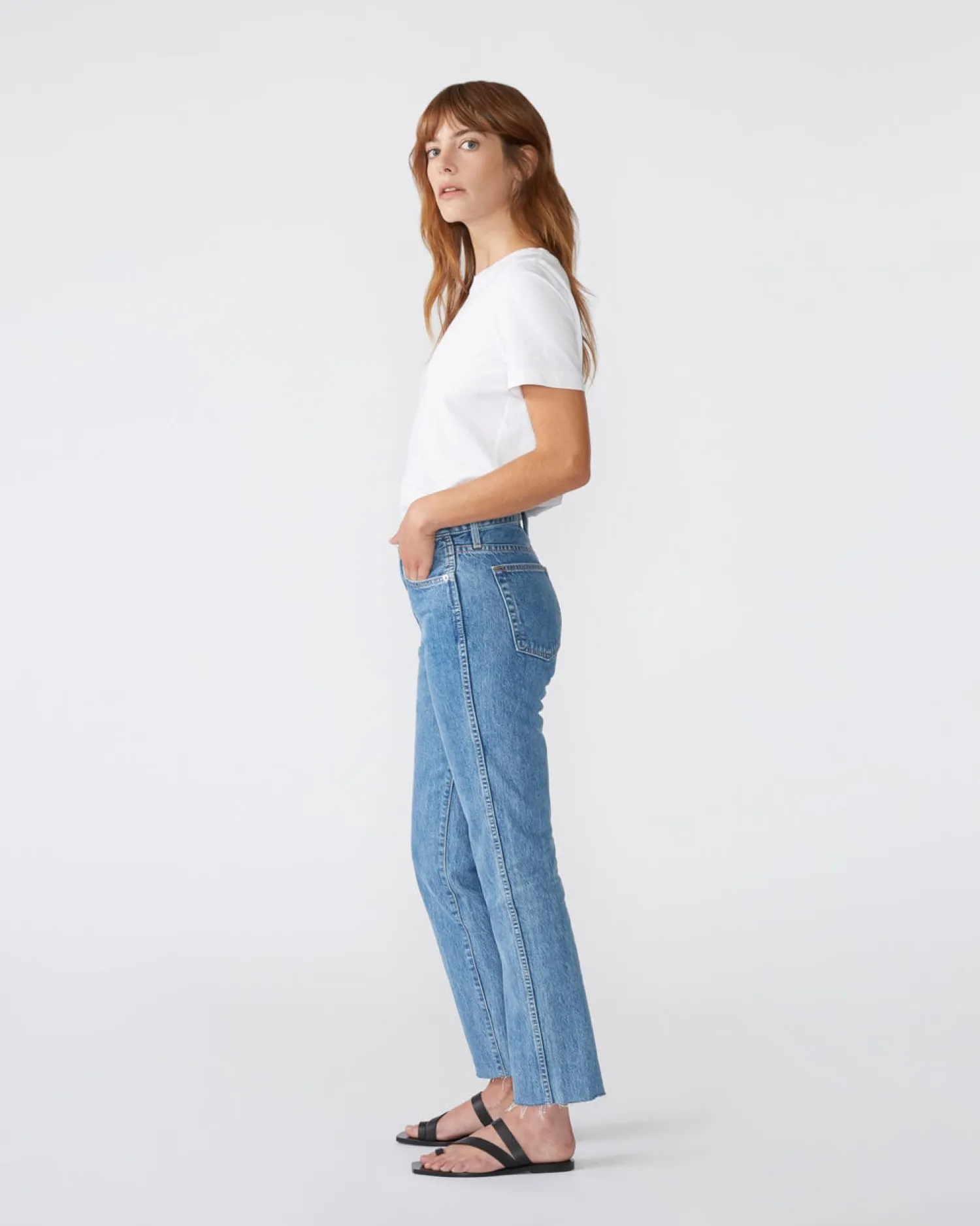 Fashion SLVRLAKE HERO HIGH RISE SLIM LEG JEAN
