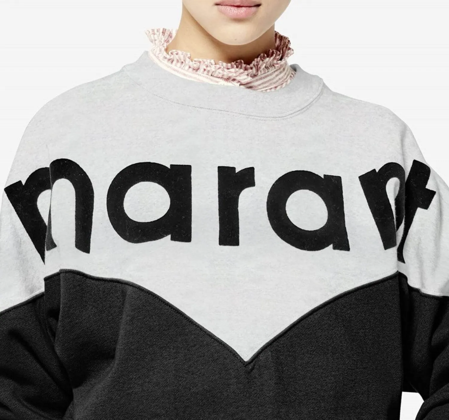 Hot Isabel Marant Étoile HOUSTON SWEATSHIRT FadedBlack