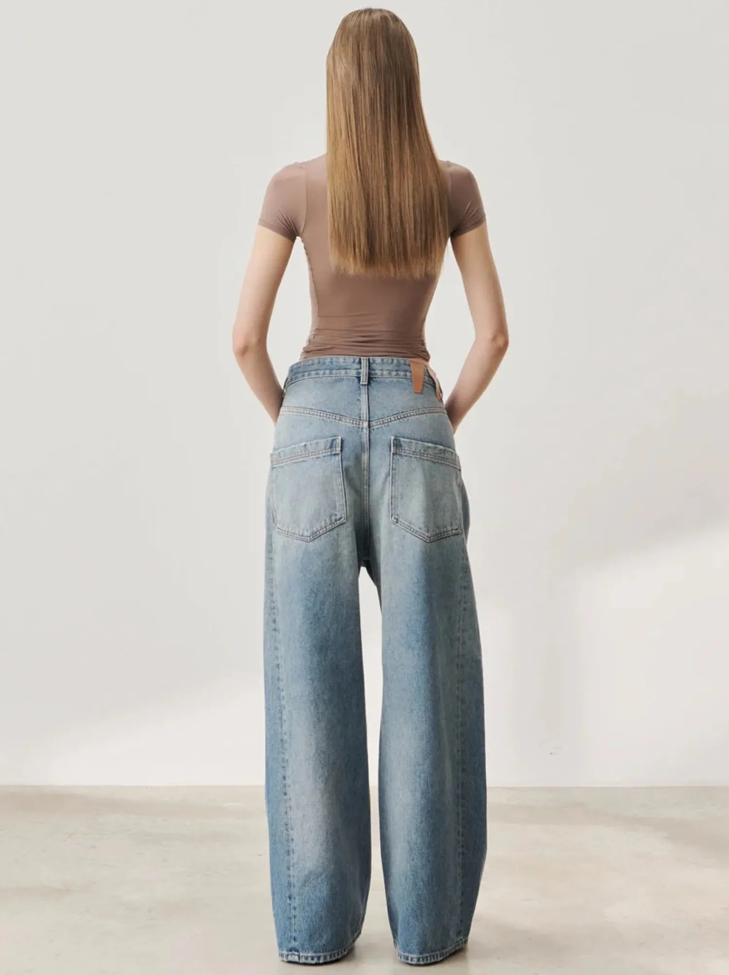 Outlet DARKPARK INES - FOLD OVER DENIM