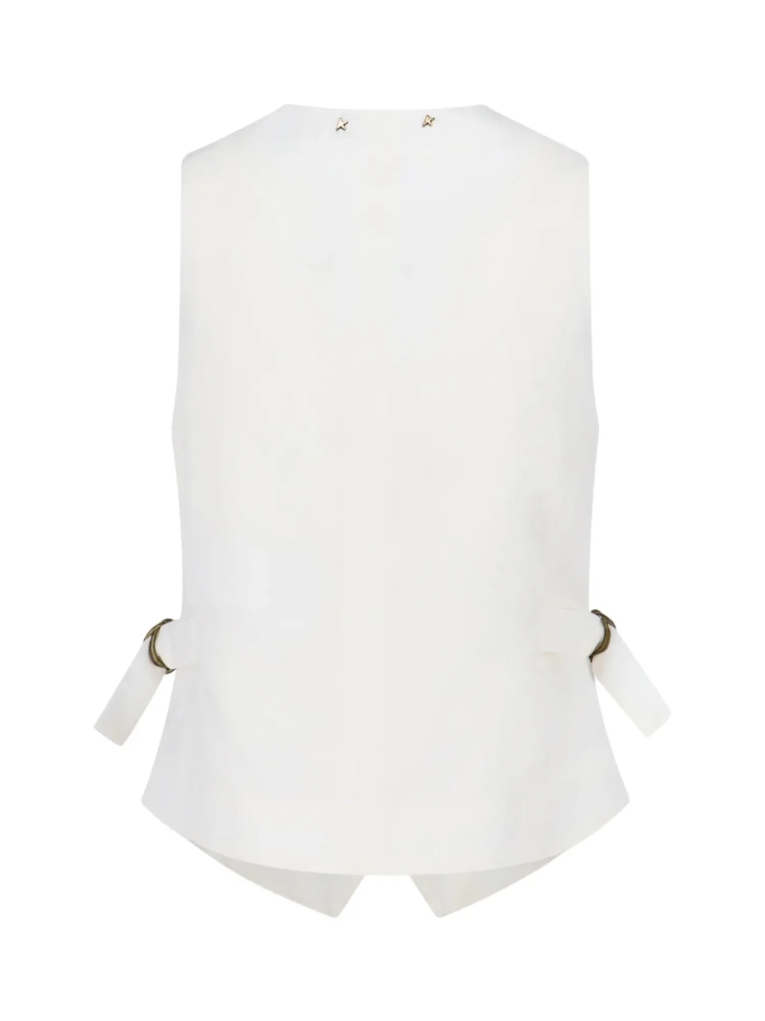 Clearance GOLDEN GOOSE JOURNEY W'S VEST ArcticWhite