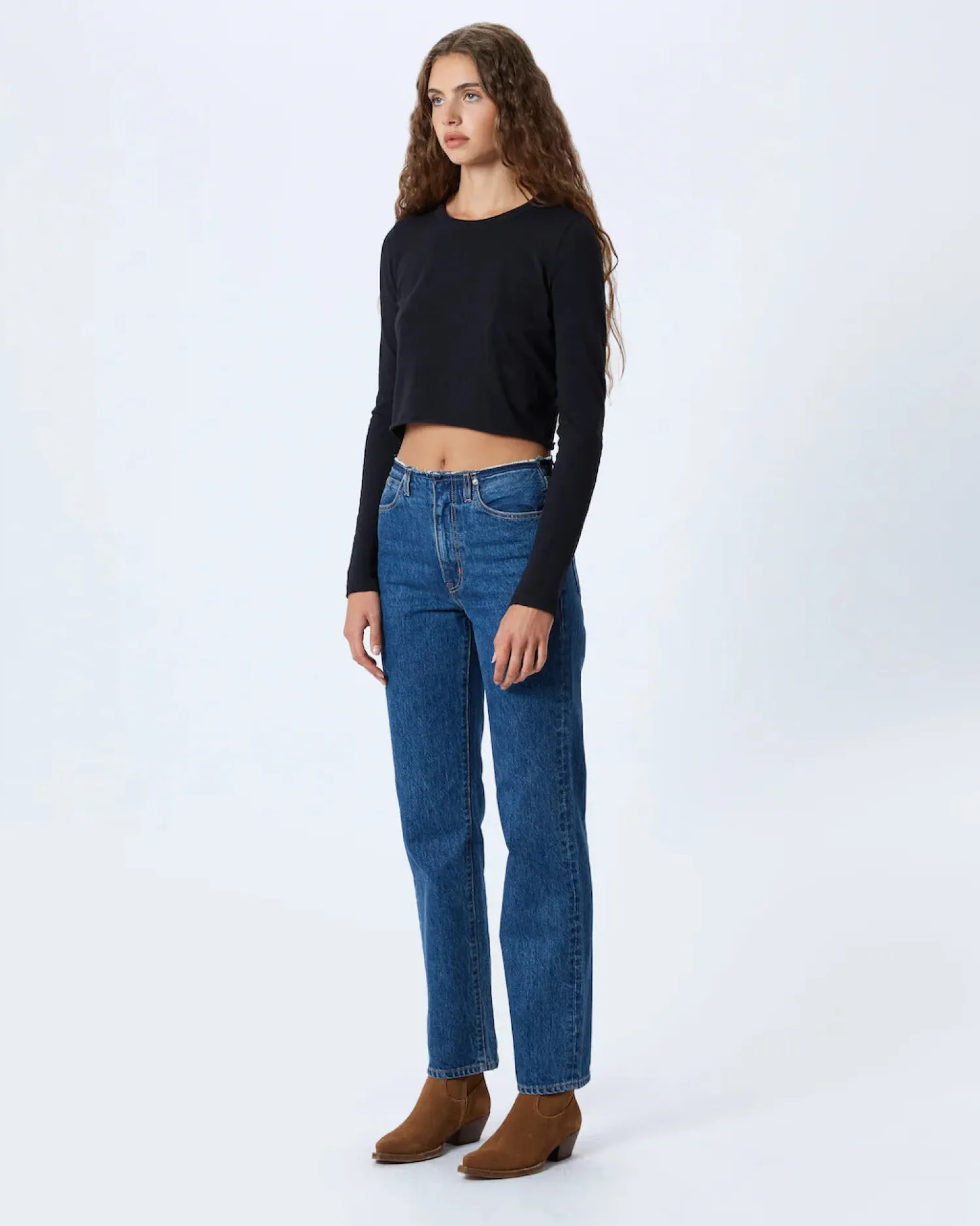Clearance SLVRLAKE LONDON NO WAISTBAND JEAN