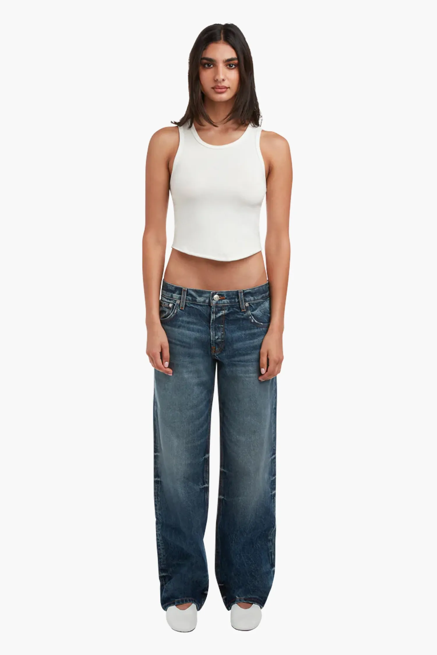 Cheap EB DENIM LOW RISE BAGGY