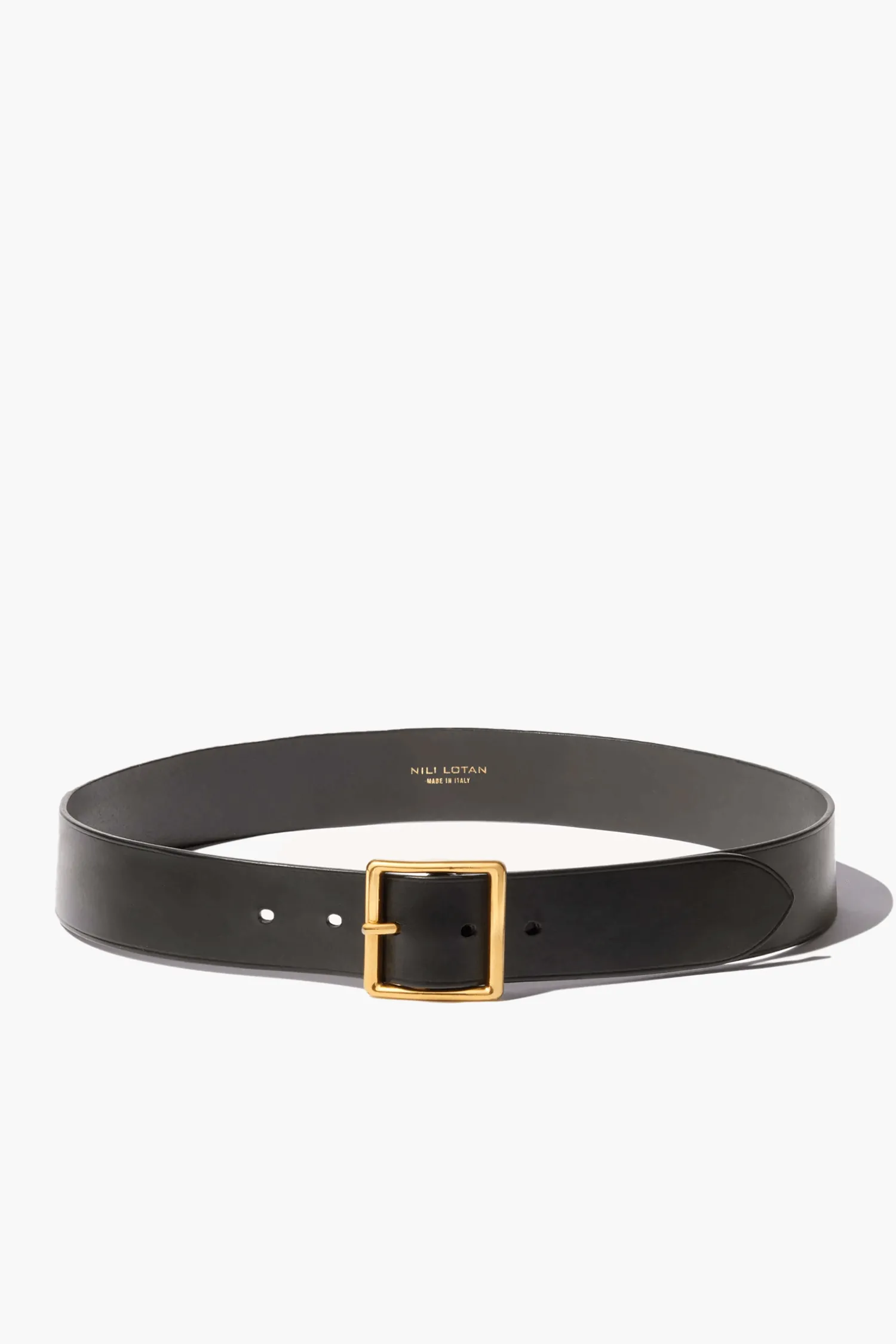 Flash Sale NILI LOTAN MARCELA BELT Blackw/antiquebrassbuckle