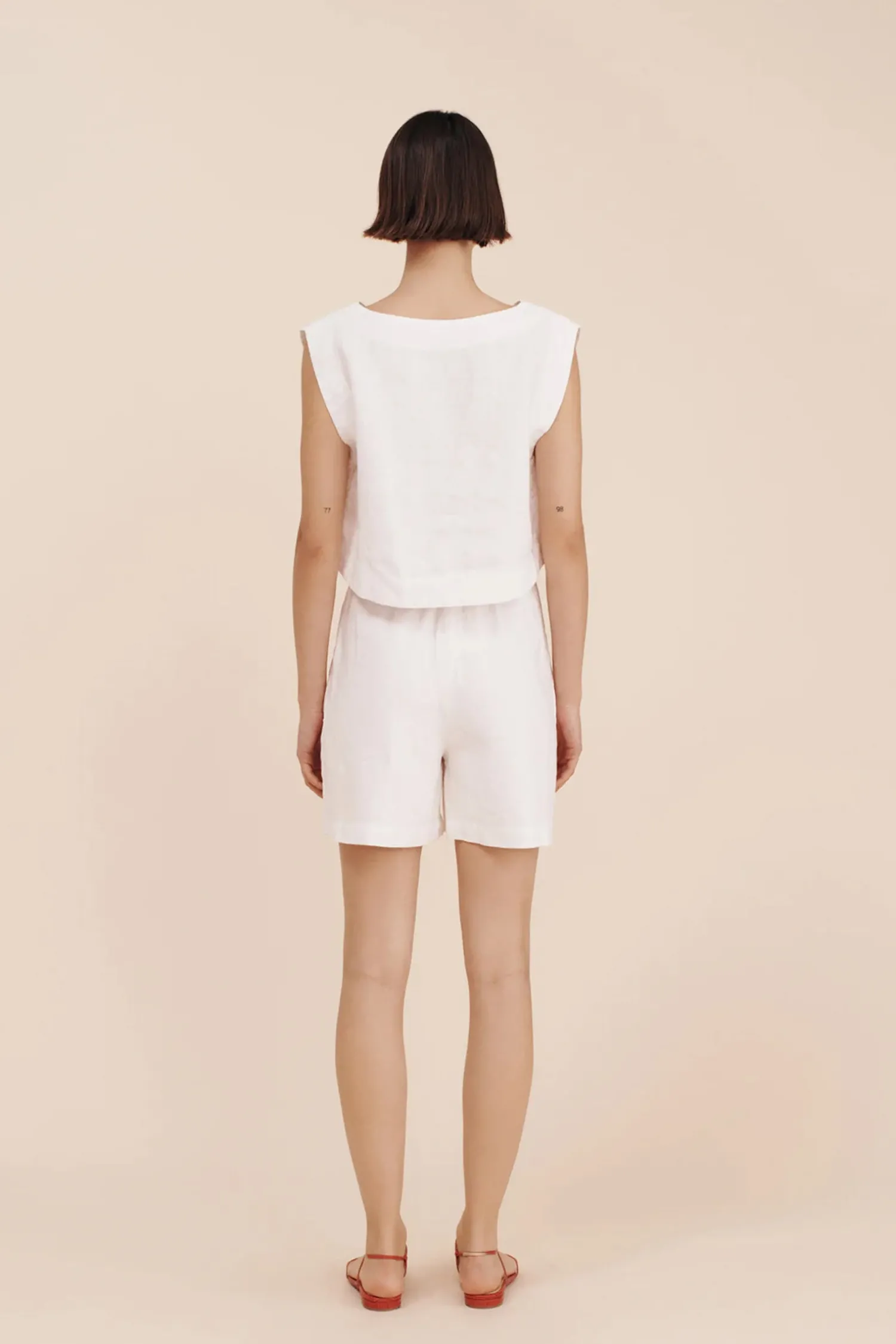 Discount POSSE MARCHELLO SHORT Ivory