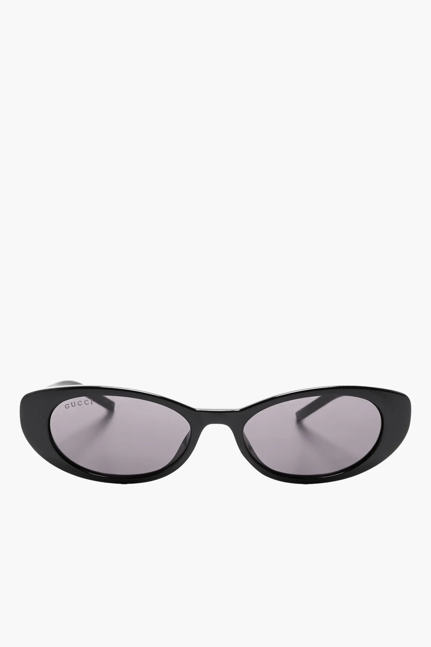 Fashion GUCCI OVAL CAT EYE SUNGLASSES Black