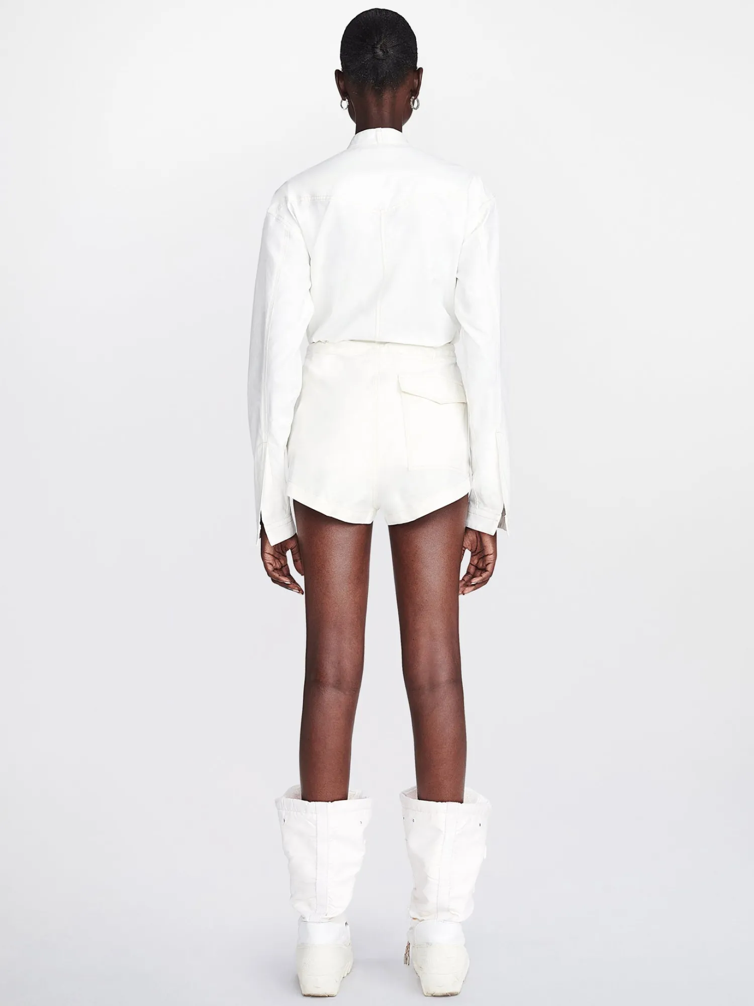 Best DION LEE PARACHUTE SHORT Ivory