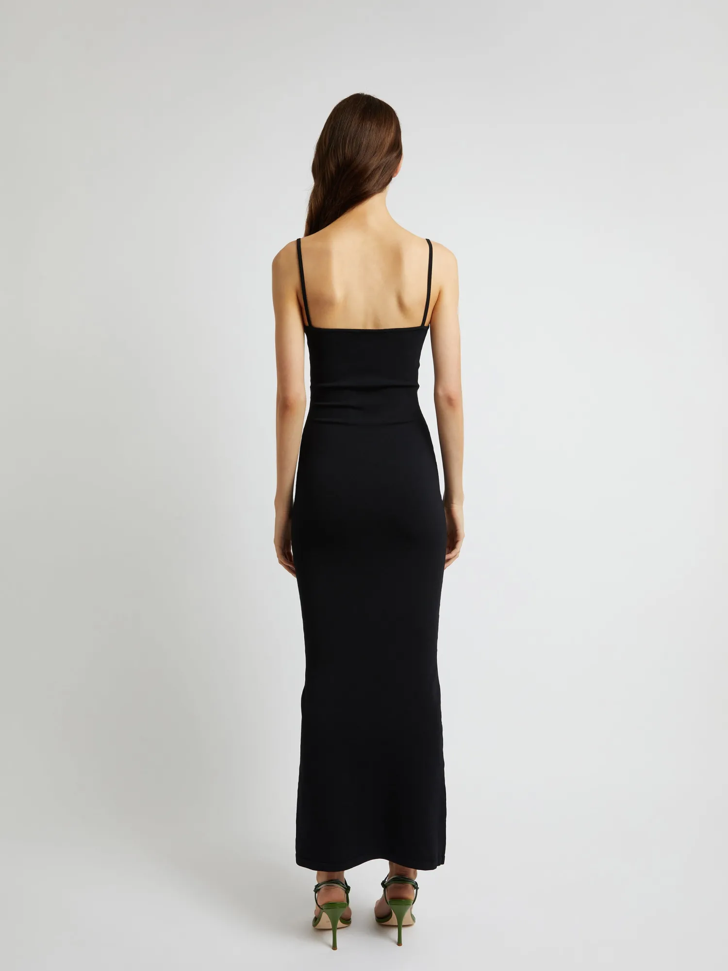 Cheap CHRISTOPHER ESBER SALACIA WIRE COLUMN DRESS Black