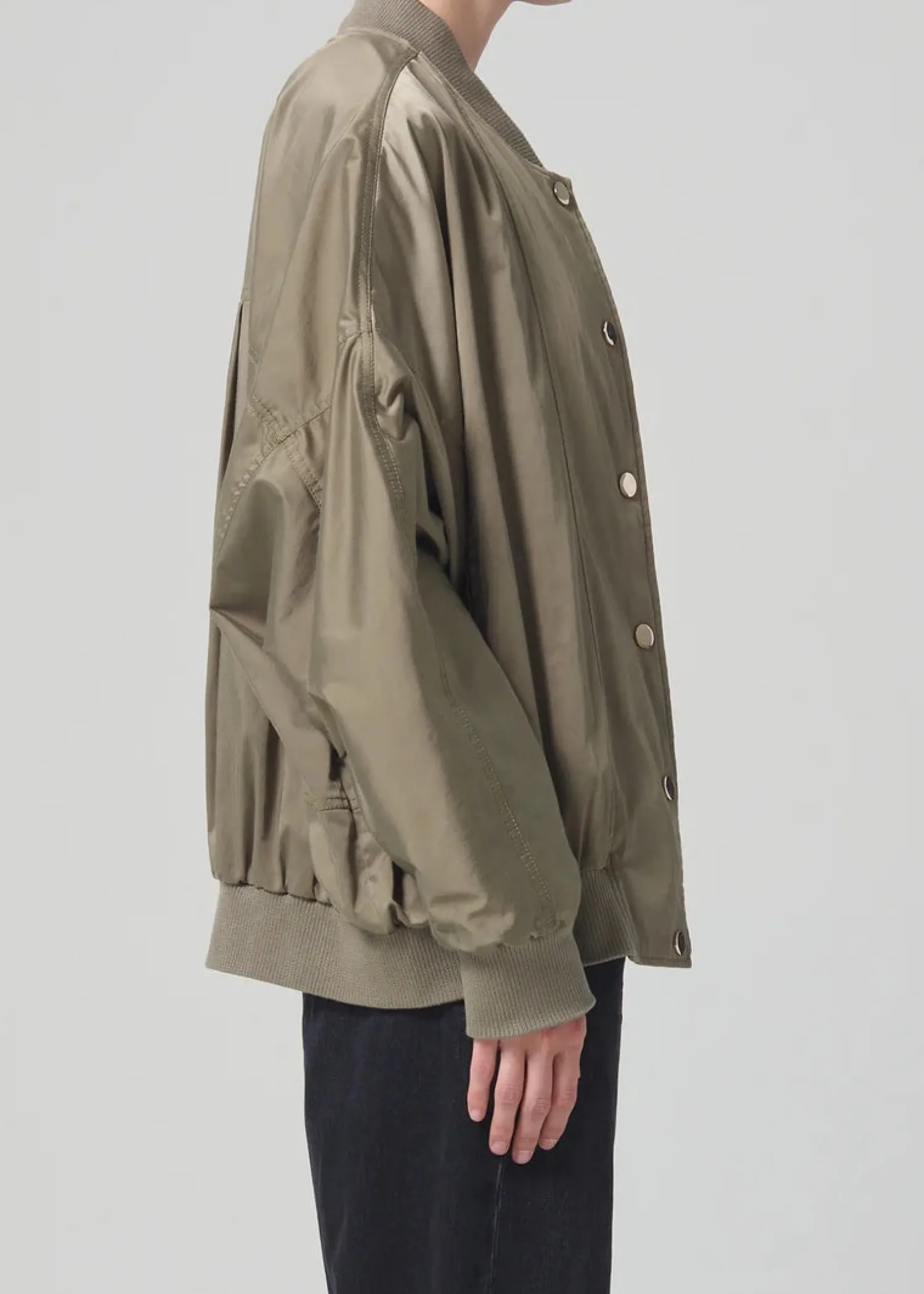 Hot CITIZENS OF HUMANITY SASHA BOMBER Olivine