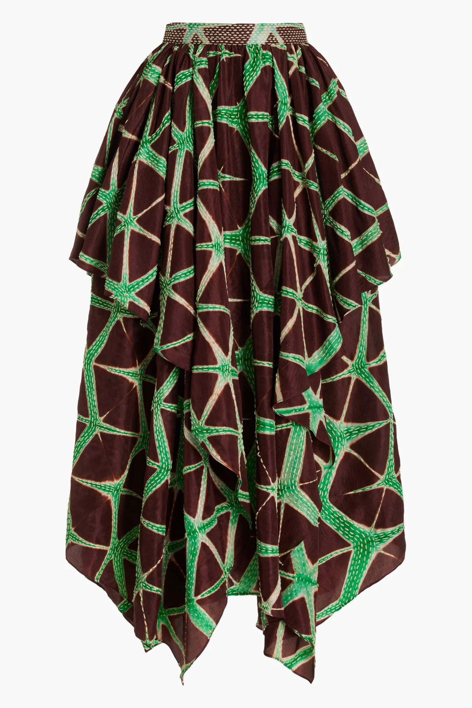 Cheap ULLA JOHNSON SAVITA SKIRT Teak