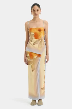 Best SIR SERENE TIE MIDI SKIRT