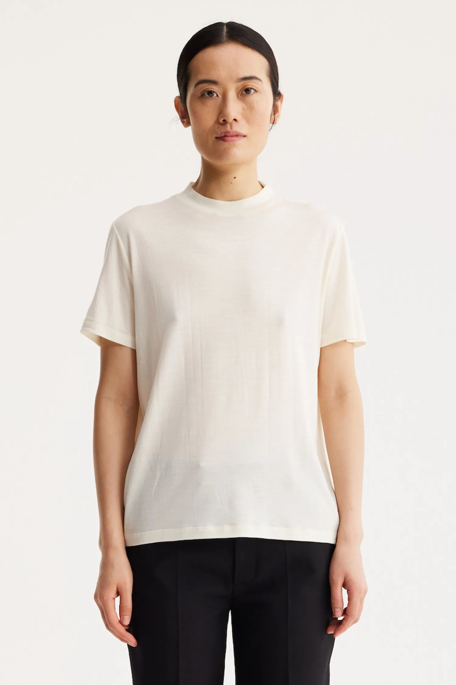 Best RÓHE SUMMER WOOL JERSEY T-SHIRT