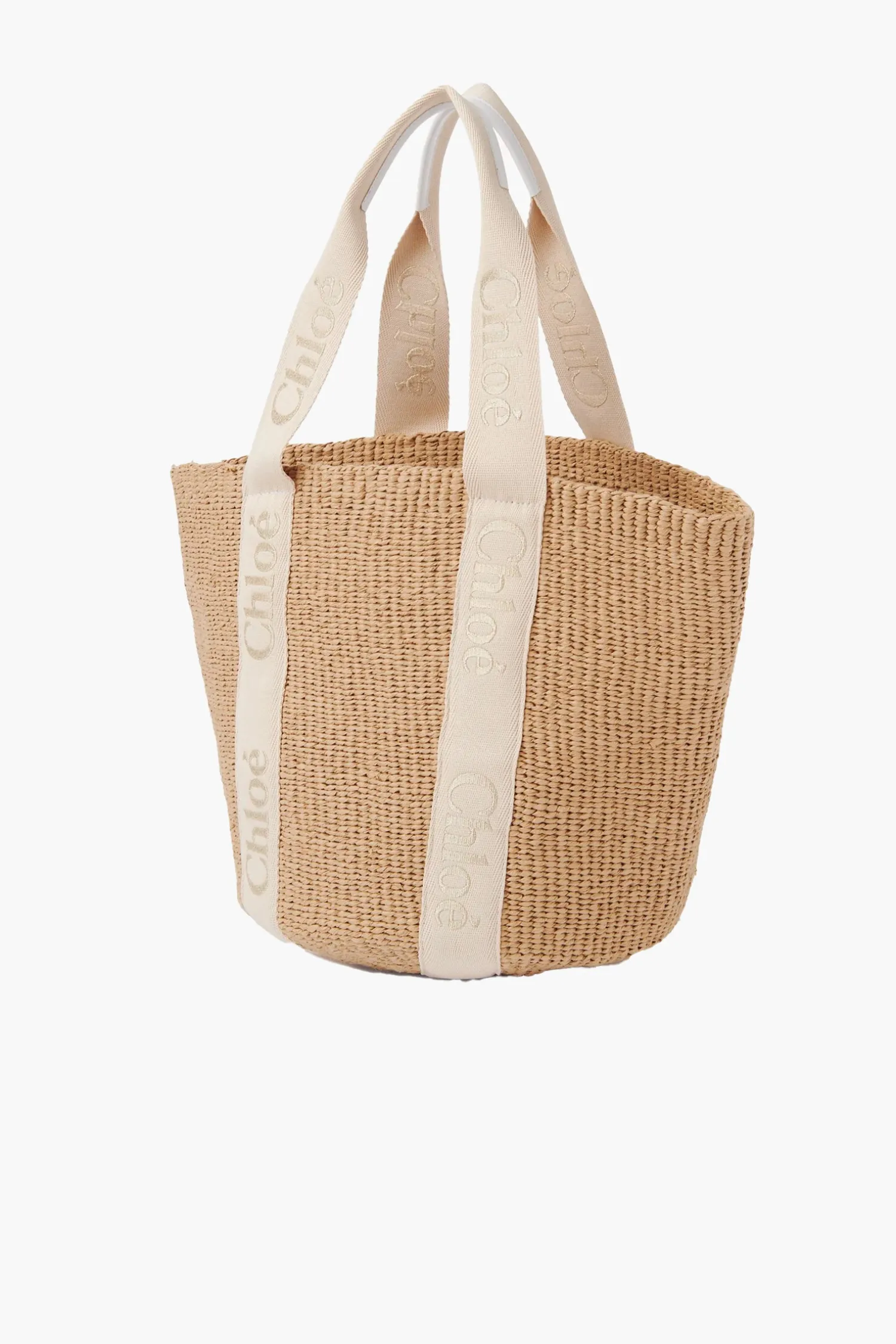 Cheap CHLOÉ WOODY LARGE BASKET Gold