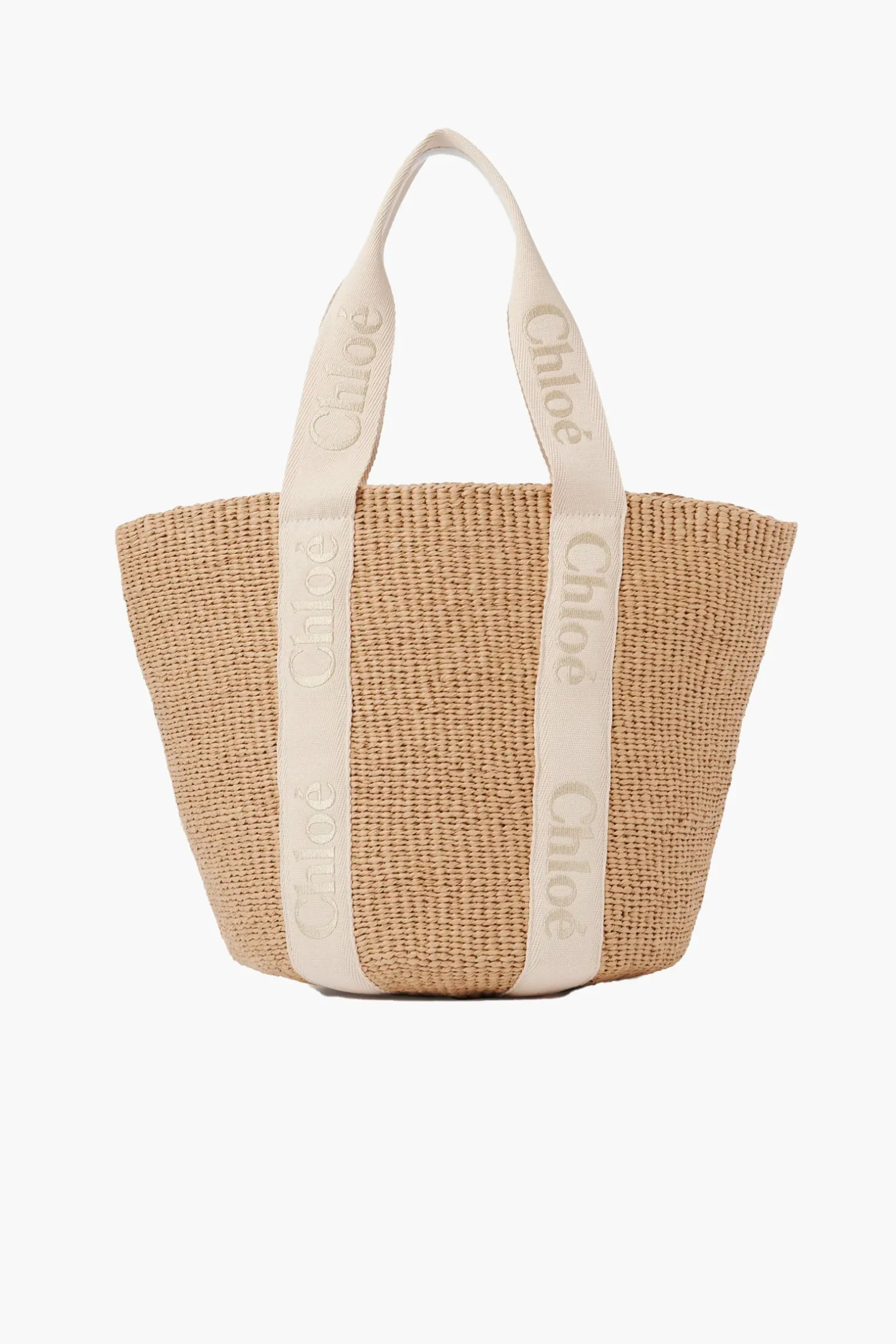 Cheap CHLOÉ WOODY LARGE BASKET Gold