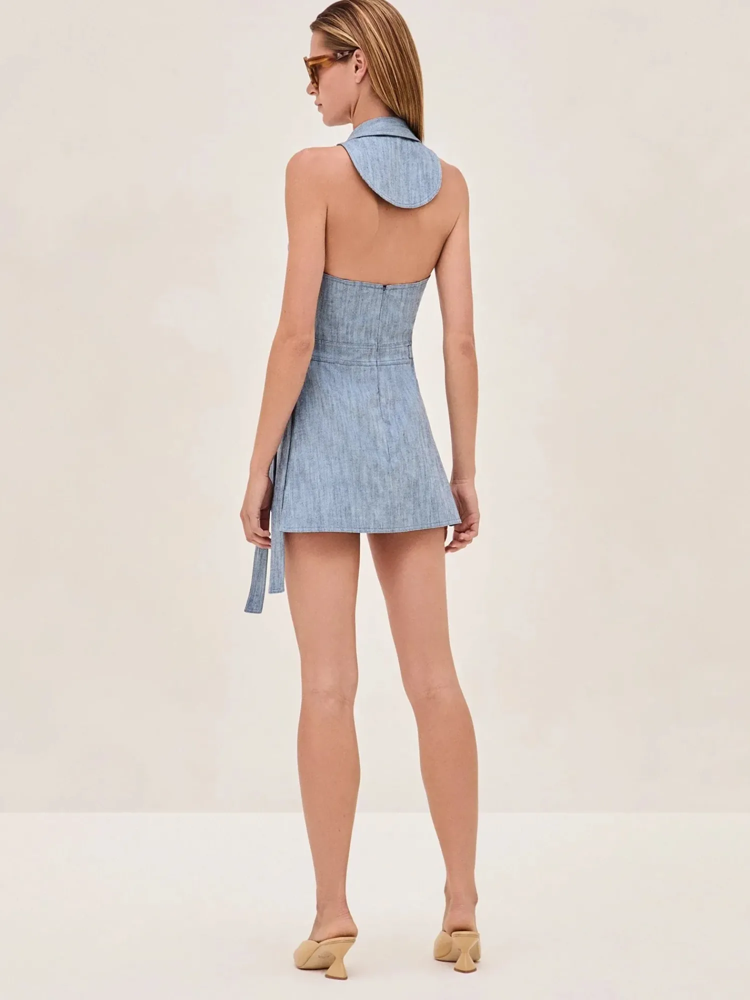 Best Sale ALEXIS ZEPHYR DRESS Stoneblue